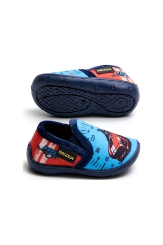 Gezer Kışlık Tasarım Panduf Bebe Erkek Ayakkabi (554653637) Mavi