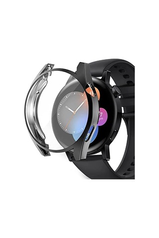 42mm Için Kılıf 360 Full Round Soft Silicone Şeffaf Gt3 42mm İle Uyumlu Kılıf - Şeffaf