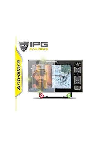 Humminbird Solıx 10 Chırp Mega Sı+ G3 - Ipg Anti-glare Yansıma Önleyici Mat Ekran Koruyucu