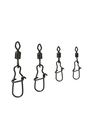 Dam Effzett D-Lock Rolling Swivel Snap Fırdöndülü Klips 10 Adet