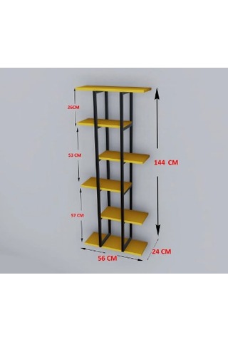 Titan Çiçeklik Siyah Ve Gold