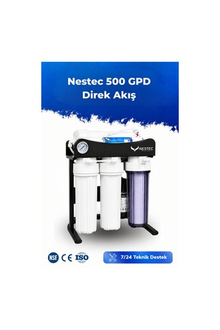10 Inch 500 Gpd Direk Akış