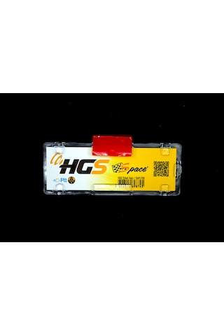 Hgs Kabı Şeffaf Bantlı Yeni Model Büyük Boy