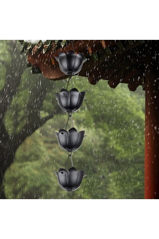 Trendooze Lotus Yağmur Zinciri, Bahçe Dış Mekan Su, Için Özel