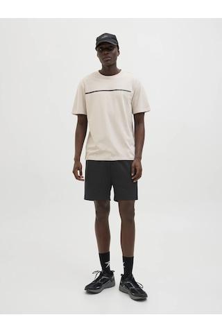 Jack & Jones Jack&jones Jpstgordon Fusion Sweat Erkek Şort 12273304 Siyah