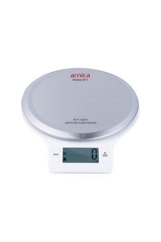 Arnica Balanza 3211 Mutfak Tartısı Beyaz - Gri