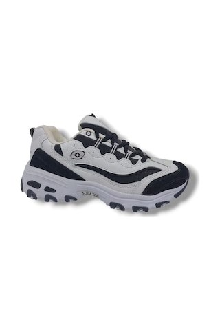 Zerhan Solazer 0490 Kadın Beyaz Sneakers Spor Ayakkabı Beyaz