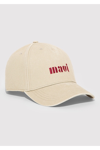 Mavi - Mavi Logo Bej Şapka 1912261-25695