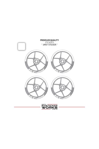 Yamaha Mt-25 Jant Şeridi Yarım Jant Kaplama & Mt-25 Yazı Sticker Seti 48396981