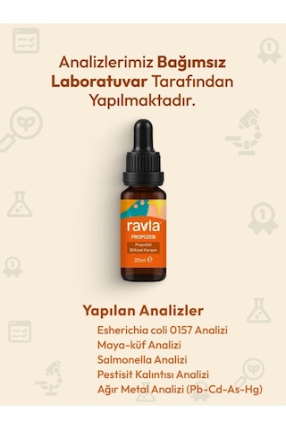 Ravla Propozen Propolisli Bitkisel Karışım 20 ML