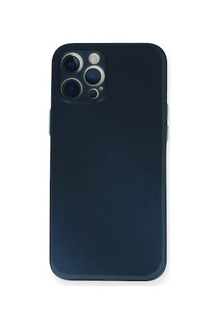Newface Apple iPhone Uyumlu 12 Pro Kılıf Pp Ultra İnce Kapak Semeglbl - 63 - Mavi