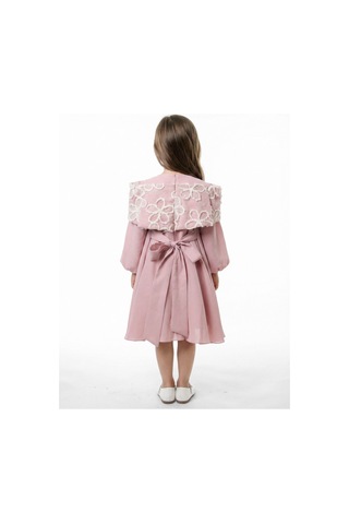 Xo Kids Kız Çocuk Elbise 3-10 Yaş 985 Pembe