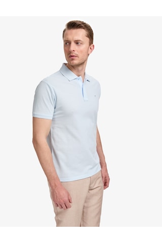Pierre Cardin Erkek Açık Mavi Tişört Basic 50321128-vr003