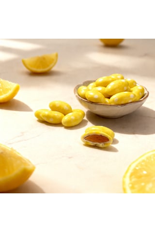 Limon Aromalı Badem - 750 Gr