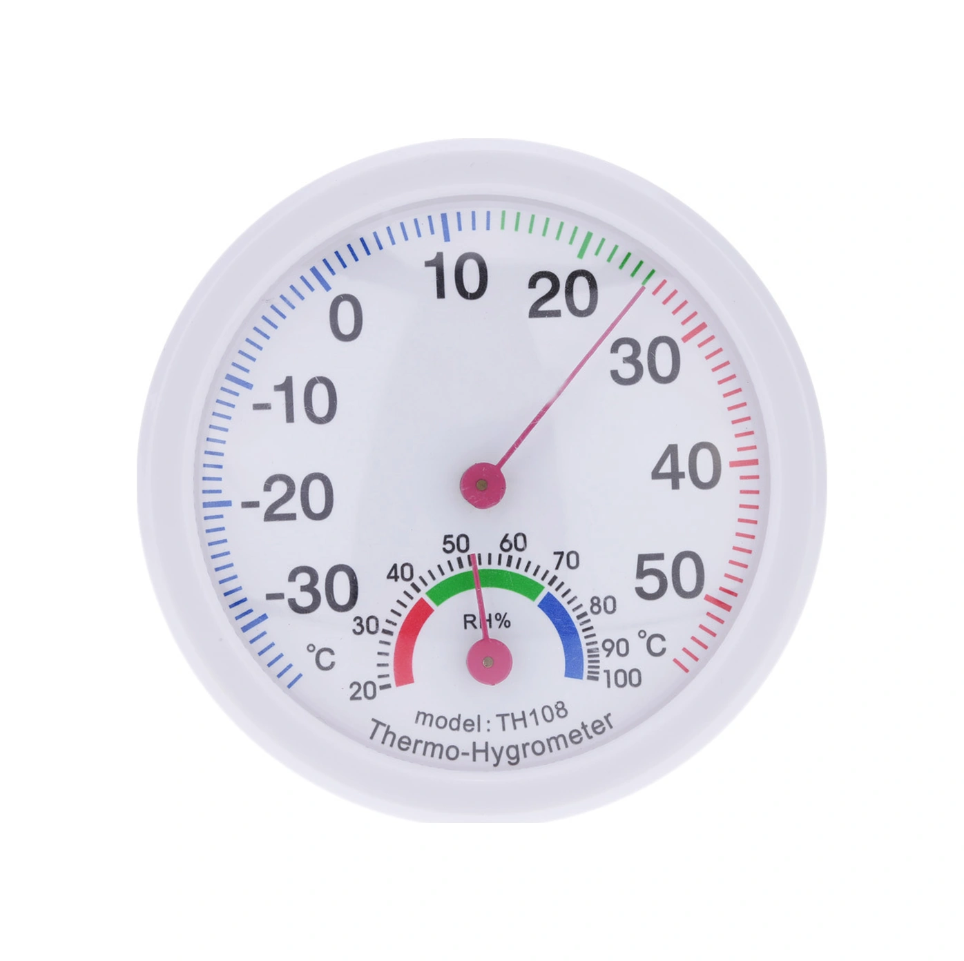 Skycity Th108 Mini Isı Ve Nem Ölçer -35 55 C, 20-100% Rh, Plastik, Beyaz, İç Mekan İçin Konfor Ölçümü