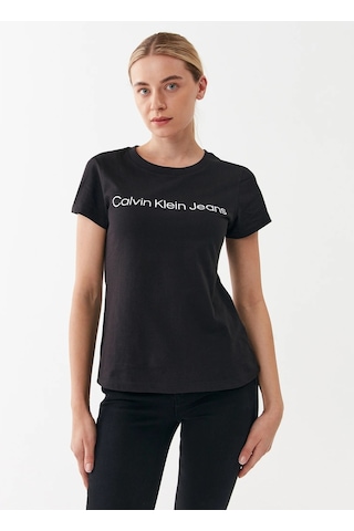 Calvin Klein Calvın Kleın Kadın T-shırt J20j220253-beh Siyah