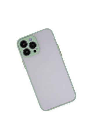 Apple İphone Uyumlu 15 Pro Kılıf Montreal Silikon Kapak - Açık Yeşil 5f358