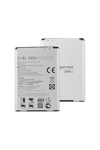 LG Uyumlu L Bello 2 Batarya Pil - BL-54SH - 2460 mAh - Kalite