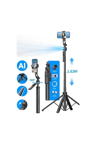 Torima C17 Telefon Tutucu Çok Amaçlı 1.6m Tripod Kamera Tripod