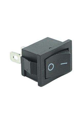 Yükseltici Anahtarı 2 Pin Siyah 3A - 250V (TK 91)