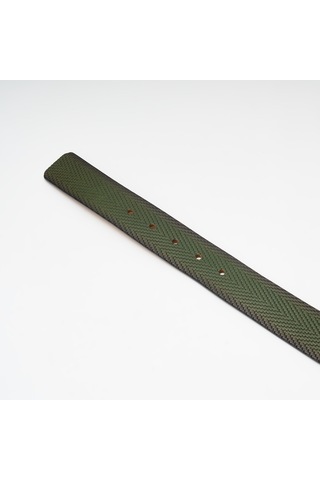 Yeşil Erkek Gr-040-138 Grande Klasik Kemer Genişlik 4 Cm