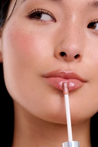 Wonderskin Wonder Blading Top Gloss Simli Lüks Dudak Parlatıcı Dudak Parlatıcıları Golden Glitter