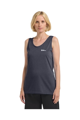 Jack Wolfskın Jack Wolfskin Crosstrail Tank Kadın Mavi Tişört 1388 Lacivert