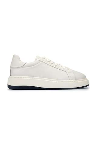 Tamer Tanca Erkek Hakiki Deri Beyaz Sneakers & Spor Ayakkabı 1145 2029 Erk Ayk Y26 Beyaz