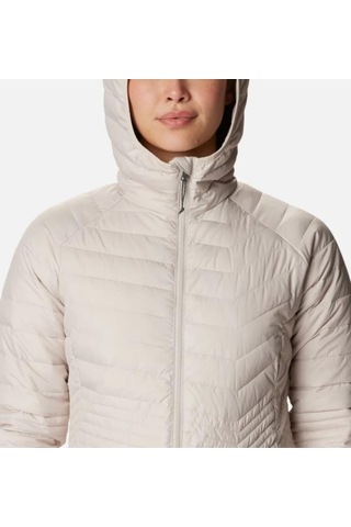 Helly Hansen Columbia Powder Lite Mid Jacket Kadın Mont Ekru