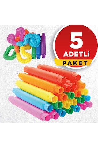 Nisan Vitrini Pop Tubes Pop Tube Popit 5 Adet Esnek Tüp Boru Eğitici Duygusal Oyuncak Nisan Vitrini Pop Tubes Pop Tube Popit 5 Adet Esnek Tüp Boru Eğitici Duygusal Oyuncak
