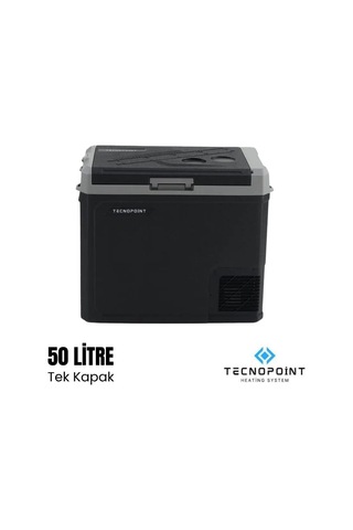 Tecnopoint Tc21-09 Tek Kapaklı Araç İçi Portatif Buzdolabı 50 Litre 12v-24v-1929
