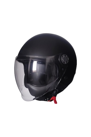 Free M 612 Açık Motosiklet Kaskı Mat Gri