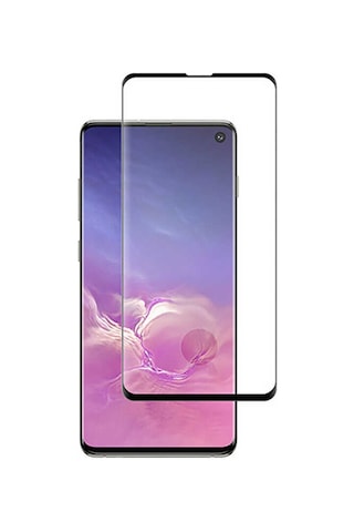 Ekılıf - Samsung Galaxy S10 Uyumlu - Ekran Koruyucu Davin Seramik Koruma - Şeffaf