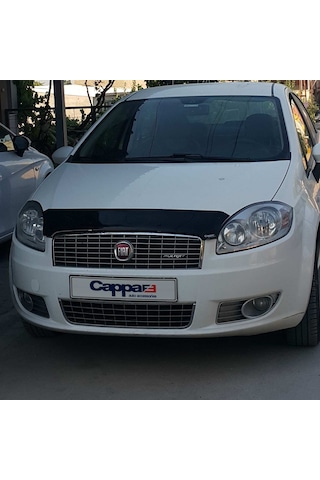 Cappafe Fiat Linea Ön Kaput Koruma Rüzgarlık 4Mm Abs 2007-2018