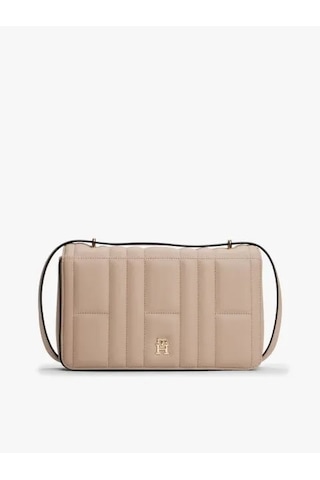 Tommy Hilfiger Kadın Çapraz Çanta Aw0aw17454afe Bej