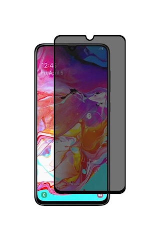 Oppo A92 Uyumlu Davin 5d Privacy Cam Lckc Ekran Koruyucu