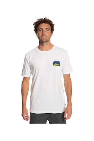 Quiksilver Colour Flow Erkek Tişört Beyaz