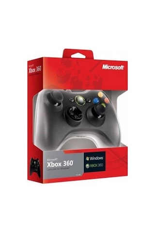 Microsoft Xbox 360 PC Uyumlu Kablolu Oyun Kolu
