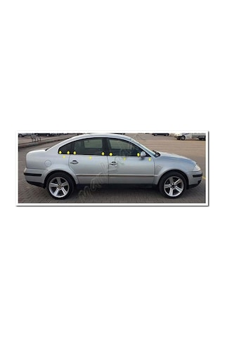 Db Chrome Vw Passat 3b Cam Çıtası Nikelajı 1996-2005 6 Parça P.çe