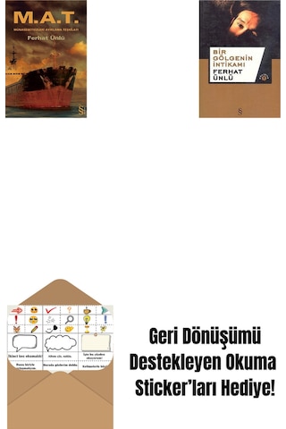 M.a.t. Münasebetsizleri Ayıklama Teşkilat + Bir Gölgenin İntikamı + Okuma Sticker'ları