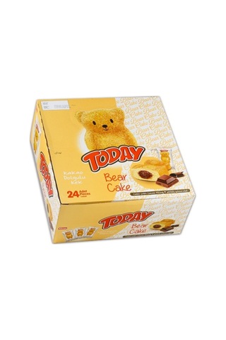 Today Bear Kek Çikolatalı  40 Gr. 24 Adet (1 Kutu)