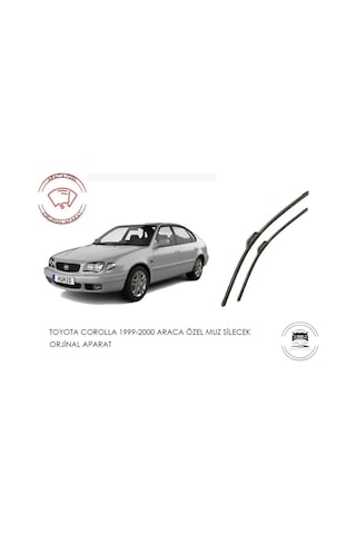 Toyota Corolla Terra Muz Muz Silecek Takımı 1.4 1.6 Motor Araca Özel Aparat 1999 - 2001