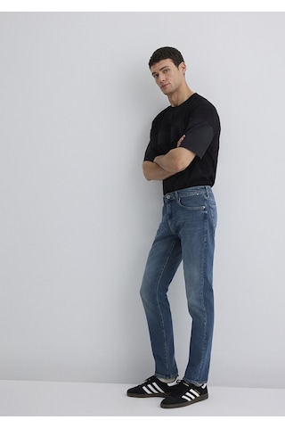 Mavi - Jake Mavi Pro Indigo Puslu Comfort Jean Pantolon 0042289336 Koyu Mavi