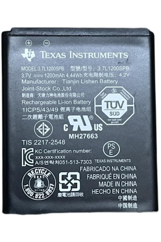 Texas Instruments N2bt/bkt/b Kablosuz Şarj Edilebilir Batarya Siyah Texas Instruments N2bt/bkt/b Kablosuz Şarj Edilebilir Batarya Siyah