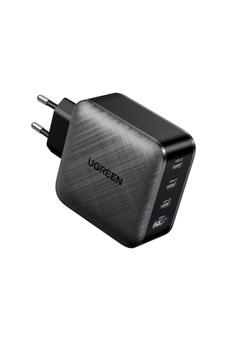 Ugreen 65w Şarj Cihazı Type-c 3xusb-c, 1xusb-a, Siyah, 70774