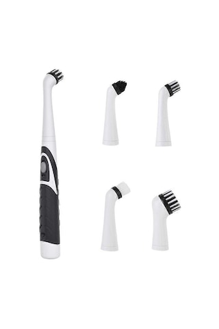 Elektrikli Temizleme Fırçası, 4'ü 1 Arada Ev Temizlik Fırçaları, Kullanışlı Kablosuz Küvet Fayans Fırçası, Ev İçin Salınımlı Temizleme Aracı