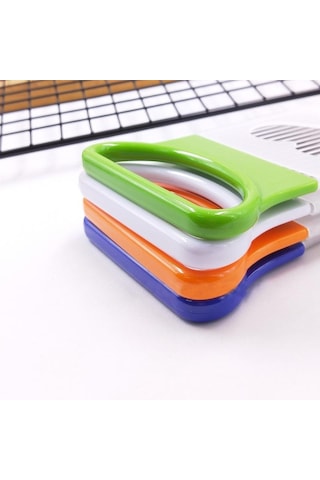 1 Adet Paslanmaz Çelik Meyve Gadget Kullanışlı Paslanmaz Çelik Soğan Tutucu Patates Güvenlik Pişirme Araçları Dilimleme Kesme Yardımı Yeşil