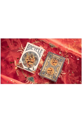Bicycle Chinese Zodiac Dragon Çin Burçları Ejderha Oyun Kağıdı Koleksiyonluk İskambil Kartları