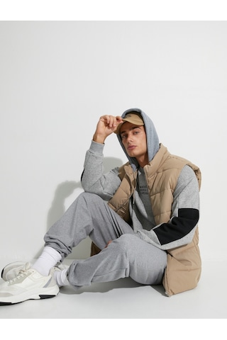 Koton Jogger Eşofman Altı Beli Bağcıklı Cep Detaylı Gri 4wam40003mk 4WAM40003MK027 Gri