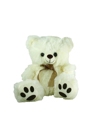 Pabx21957-26 Peluş Kurdelalı Ayı 26 Cm -vardem